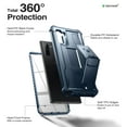 thumbnail image 2 of Dexnor for Samsung Galaxy Note 10 Case, [Built in Screen Protector and Kickstand] Heavy Military Grade Protection Shockproof Protective Cover for Samsung Galaxy Note 10,Navy Blue, 2 of 6