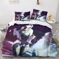 thumbnail image 2 of 3D Cyberpunk Edgerunner Effect Children And Adults Printed Comforter Set with Pillowcases Comforter Bedding Set (3d Science Fiction Film), 2 of 5