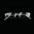 thumbnail image 4 of Clear Rimless Reading Glasses Case Bag Metal Temple from 1.00 to 4.00 Diopter, 4 of 4