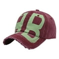 thumbnail image 3 of Mens Hats Unisex Baseball Trendy Adjustable Letter Print Casual Sport Outdoor Daily Wear Comfortable Fit Sun Protection Summer Men Caps, 3 of 3