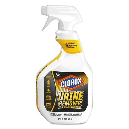 Clorox CLO 31036 Urine Remover, 32oz Spray Bottle, Clean Floral Scent