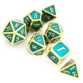 thumbnail image 3 of 7PCS Multi Dimensional Dice Zinc Alloy Dice Entertainment Gambling Playing Dice Set Game Accessories, 3 of 7