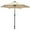Beige, variant on Gymax 9 ft Patio Table Market Umbrella Yard Outdoor w/ Solar LED Lights Blue