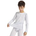 thumbnail image 2 of LANBAOSI Boys Compression Shirts Long Sleeve Sports Athletic Shirts Size 10, 2 of 7