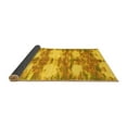 thumbnail image 2 of Ahgly Company Indoor Rectangle Abstract Yellow Contemporary Area Rugs, 3' x 5', 2 of 4