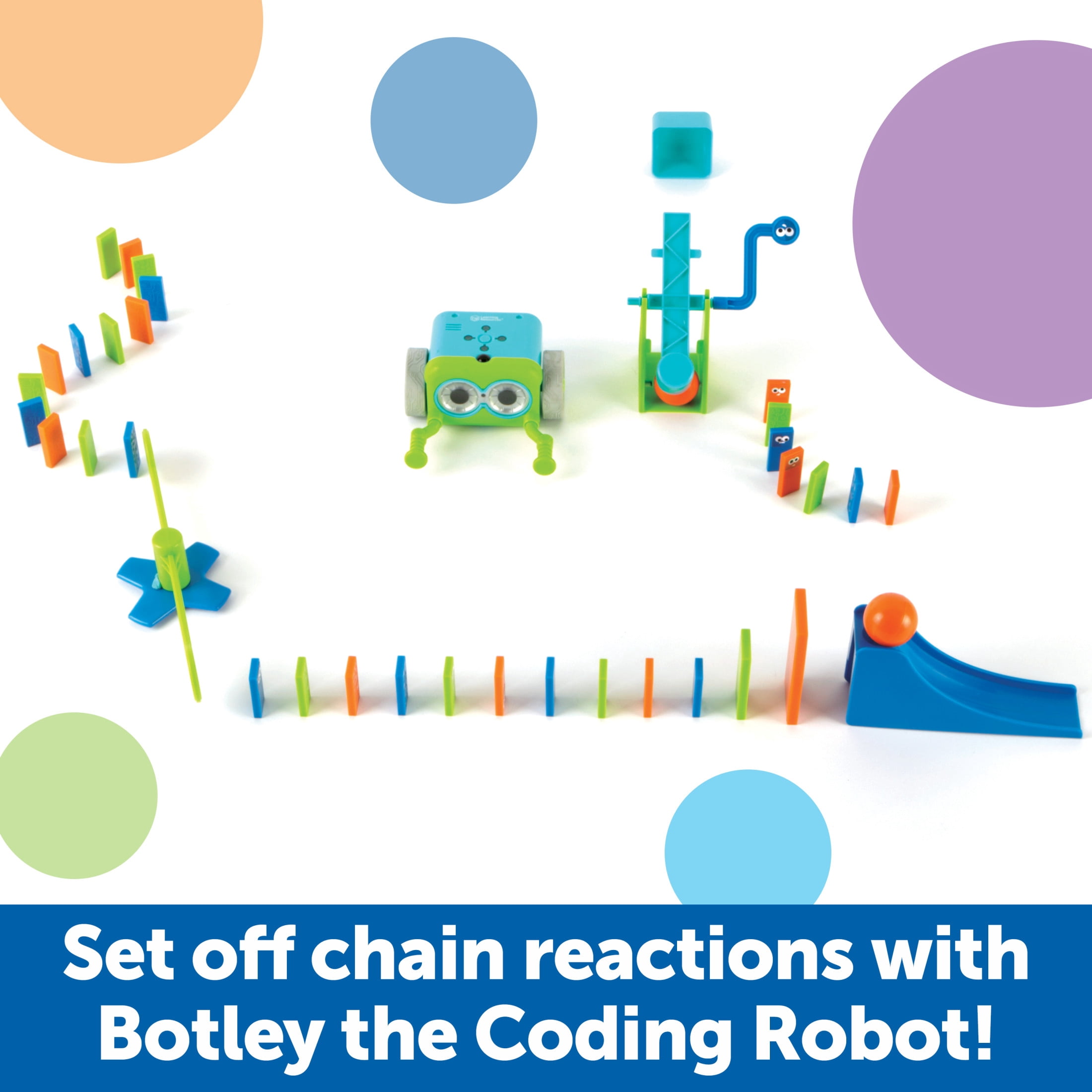 Learning Resources Botley Action Challenge Set - 40-Piece STEM Kit for Ages 5+