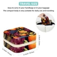 thumbnail image 5 of Thanksgiving Fruit Travel Portable Square Jewelry Box Organizing Rings Earrings Necklaces Bracelets for Girls Women, 5 of 6