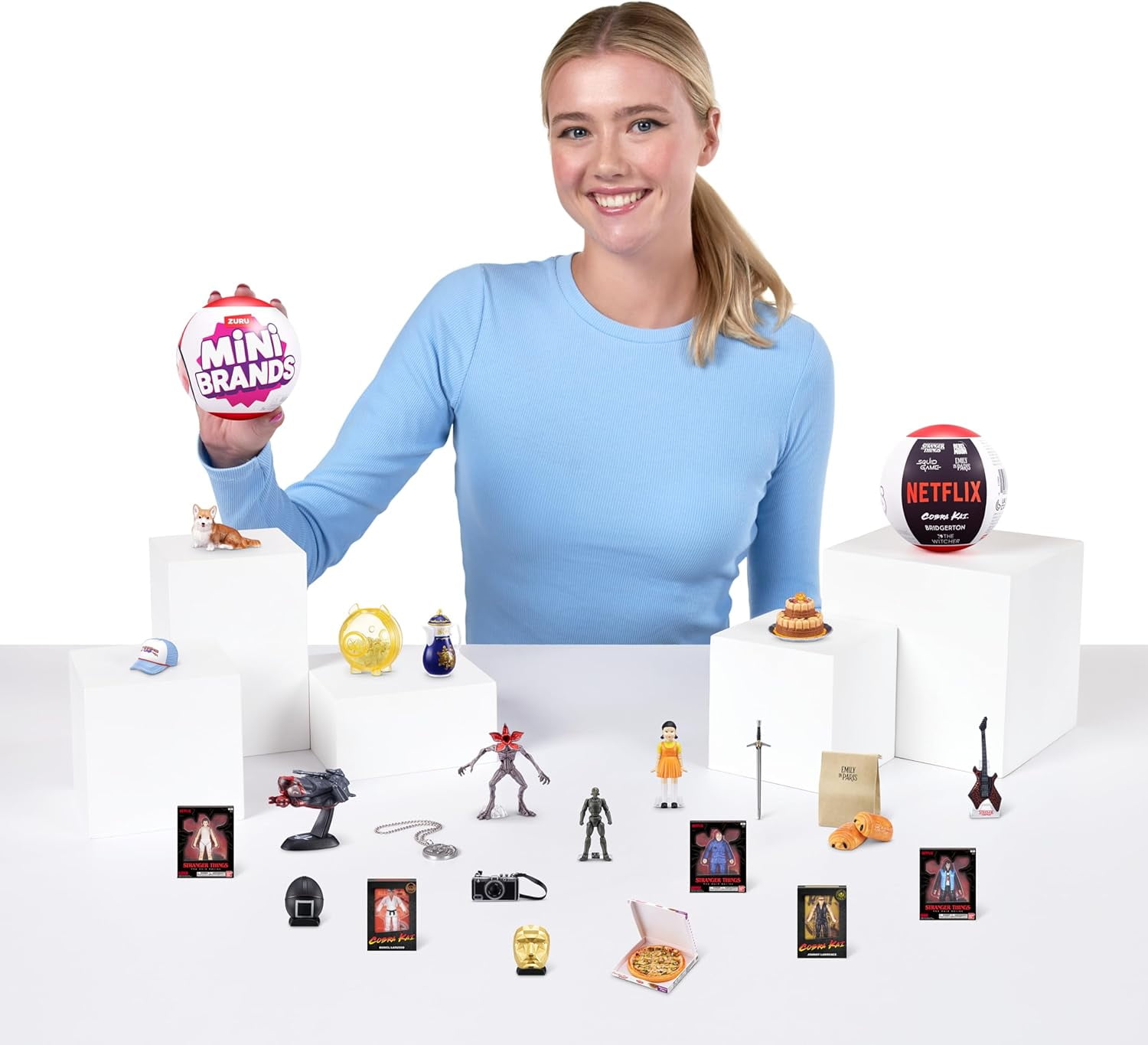 Mini Brands Netflix Blindbox Capsule, Collectible Unbox Surprise