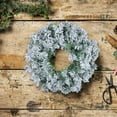 thumbnail image 5 of Artificial Christmas Wreath Front Door Winter Wreath Realistic Green Xmas Decor Christmas Decoration for Party Office House Window Home S, 5 of 8