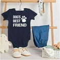 thumbnail image 3 of Dogs Mans Best Friend Cute Romper Boys or Girls Infant Baby Brisco Brands 12M, 3 of 6