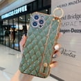 thumbnail image 1 of Funda de teléfono galvanizada con correa de muñeca para iPhone 12 11 13 14 Pro Max XR XS Max X 7 8 Plus SE 2020 Mini cubierta suave a prueba de golpes Tan Jianjun unisex, 1 of 2