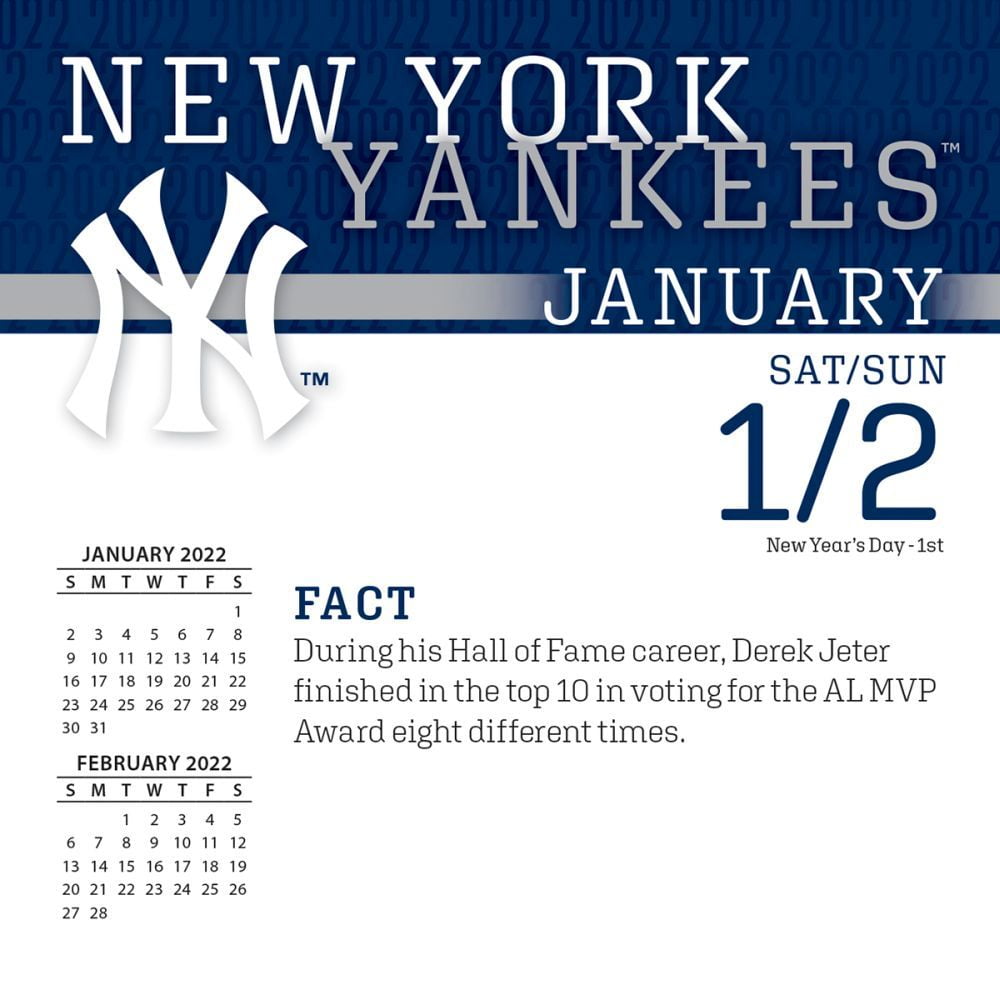 New York Yankees 2022 Box Calendar (Other)