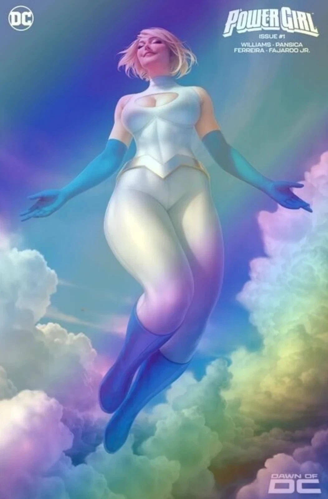 POWER GIRL #1 (WARREN LOUW FOIL VARIANT) COMIC BOOK