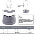 thumbnail image 3 of Neck Brace For Sleeping-cervical Collar Relief Neck Pain And Neck Support Soft Foam Wraps Keep Vertebrae Stable For Relief Of Cervical Spine Pressure, 3 of 4