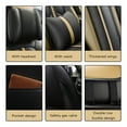 thumbnail image 6 of Maidao Custom Fit Calibra Car Seat Covers Leather Full Set for Opel Calibra 1989-1997 Waterproof Front Rear Cushion Protector Beige, 6 of 6