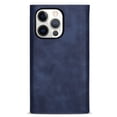 thumbnail image 6 of Nalacover for iPhone 14 Pro Wallet Case,360 Protection PU Leather and Soft TPU Magnetic Flip Folding Kickstand Card Slots Zipper Pocket Shockproof Cover with Crossbody Shoulder Strap.Blue, 6 of 14