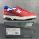 thumbnail image 1 of New Balance 550 Size 9 Mens Red Blue Casual Shoes BB550MD1, 1 of 6