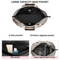 thumbnail image 3 of Brown Boho Geometric and Plant Pattern Travel Tote Bags for Women Carry On,Large Weekender Bags for Women Travel,Multi Functional Duffle Bag for Work,Shopping,Sports, 3 of 5