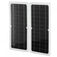 thumbnail image 3 of Nimomo 20W 12V Panel Solar Panel Solar portátil Panel de Cargador monocristalino Plegable para Viajes al Aire Libre Camping, 3 of 5