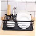 thumbnail image 3 of YANGLI Dish Drainer Rack, Kitchen Sink Drainer for Dishes with Bowl Holder and Cutlery Organizer, 3 of 7