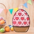 thumbnail image 6 of GUOOL Easter Gift Bag Happy Easter Egg Bag with Handle Gifts Packing Bag Double Sided Gift Tote Bag Treat Bag for Kids Holiday Pink, 6 of 9