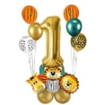 thumbnail image 5 of Juego de 18 globos de animales de la jungla, globos cromados de juguete de 32 pulgadas, 5 of 5