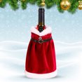 thumbnail image 5 of Decoraciones navideñas Tapa de botella de champán Adornos para botellas de vino Cubierta para botellas de vino, 5 of 5