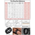 thumbnail image 5 of FaithHeart Nordic Viking Spinner Runes Ring for Men Jewelry Gift Black Punk Cuban Link Chain Band Ring Stainless Steel Rotatable Fidget Ring for Anxiety for Husband Size 8, 5 of 11