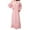 2#Pink, variant on Women‘s Flannel Nightgown Long Sleeve Warm Sleep Dress Cozy Winter Pajamas Princess Style Loungewear White