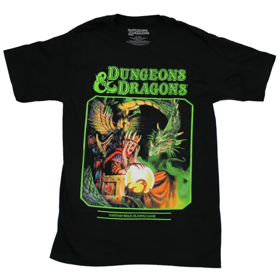 RARE Dungeons & Dragons Mens T-Shirt -- Dragons of Dreams Dragonlance Module DL10