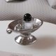 thumbnail image 3 of 1Pc Ceramic Double-Eared Soap Dish\nBathroom Soap Storage, 3 of 5