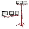 thumbnail image 1 of VEVOR LED Work Light with Stand, 21000 Lumens, Three-Head Portable Camping Light with Individual Switch, Tripod Stand, 10.83 ft Power Cord, IP65 Waterproof, 1 of 9