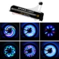 thumbnail image 1 of Agiferg 32 LED Signal de Roue de Moto Vélo Lumière de Rayon 21 Changements, 1 of 9
