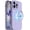 Lilac, variant on for iPhone 14 Pro Max Case, [Compatible with MagSafe] Silicone Shockproof Slim Thin Phone Case for iPhone 14 Pro Max 6.7 inch (Elderberry)
