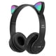 thumbnail image 1 of Gaming Headset Cat Ear Over-Ear Auriculares Stereo Bass para PC Teléfono (Negro) Ehuebsd Para estrenar, 1 of 6