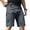 Gray, variant on Tactical Shorts for Men 9" Ripstop Water Resistant Outdoor Basic Cargo Work Shorts with 6 Pockets for Hiking Camping Working, Black 3XL