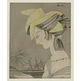 thumbnail image 2 of Charles Martin 20x23 Gold Ornate Framed and Double Matted Museum Art Print Titled - Yellow Madras; Hairstyle for the Evening (1920), 2 of 4