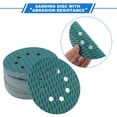 thumbnail image 3 of 50 Piezas de Discos de Lijado de 5 Pulgadas 8 Agujeros 400 Granos Papel de Lija con Gancho y Asa Universal para Reparación Automotriz Azul, 3 of 7