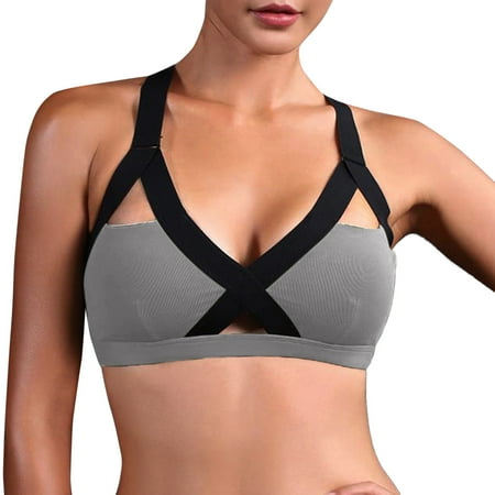 

KmaiSchai Womens Workout Sets Women Fitness Beautiful Hot Yoga Bra Back Plug Cell Phone Pocket Yoga Bra Sports Bra Top Women Muscle Shirt Women Fitted Baggy Top Athletic Tops Girls Wardrobe Women Fa