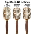 thumbnail image 2 of Olivia Garden NanoThermic Ceramic + Ion Flex Hair Brush kit contains NT-FLEXPRO NT-FLEXBR, NT-FLEXCO (3-Piece Box), 2 of 6