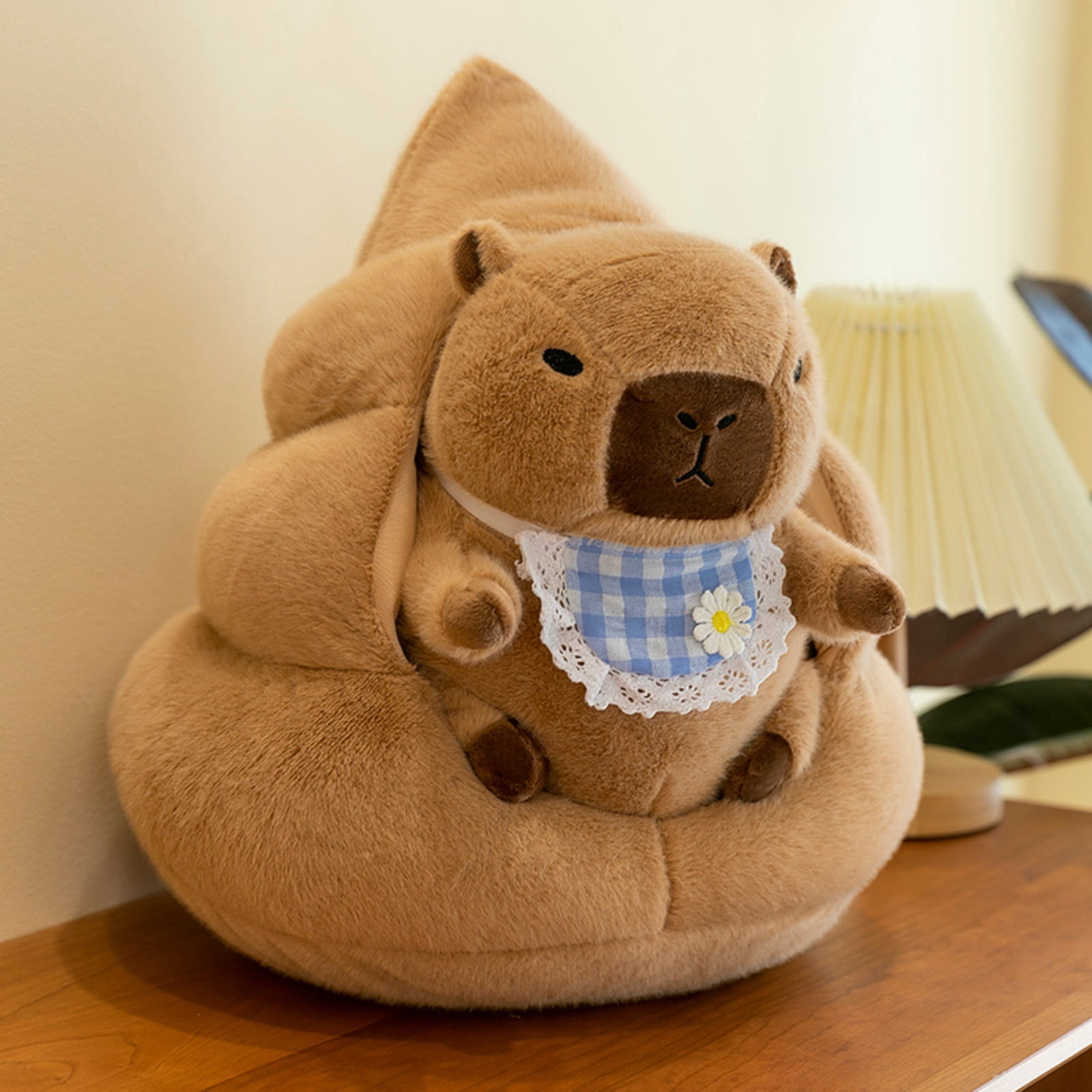 Capybara Plush Toy – Soft Stuffed Animal Doll – Cute Cozy Decorative Plush for Home