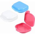 thumbnail image 1 of Retainer and Denture Storage Case With Air Hole - Oral Protective Mouth Guard Box 3pcs, 1 of 7