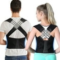 thumbnail image 2 of Posture Corrector For Women Men, Adjustable Shoulder Posture Brace, Back Straightener Posture, Used For Middle And Upper Spine Large, 2 of 5