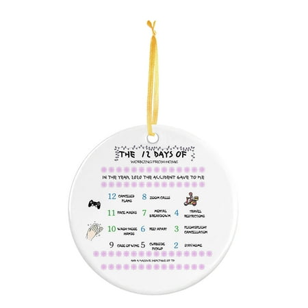 

WANYNG 2020 indoor Double-Sided Pattern Pendant Personalized Pendant Gift One Size
