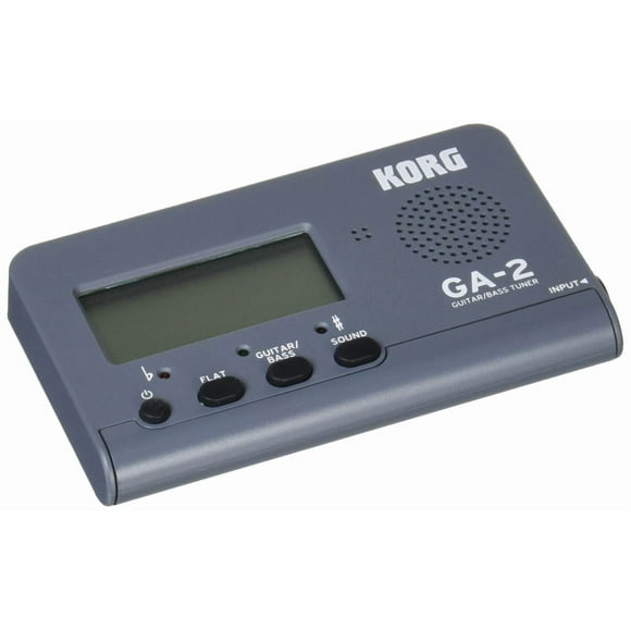 Korg ga-2 Handheld cromática sintonizador, Plateado