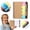 A, variant on Sticky Note Notepad with Pen Green Cover — 60 Sheet Self-Stick Memo Pad with Pen, Portable Note Paper for Reminders and Daily Task Planning
