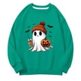 thumbnail image 6 of Ruyang Girls Halloween Sweatshirts Cute Graphic Crew Neck Pullover Tops Clothes Teen Kids Long Sleeve Fall Casual Sweatshirts, 6 of 6
