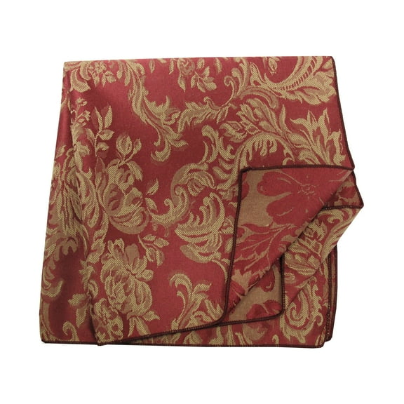 Ultimate Textile Miranda 10 x 10-Inch Damask Cloth Cocktail Napkins