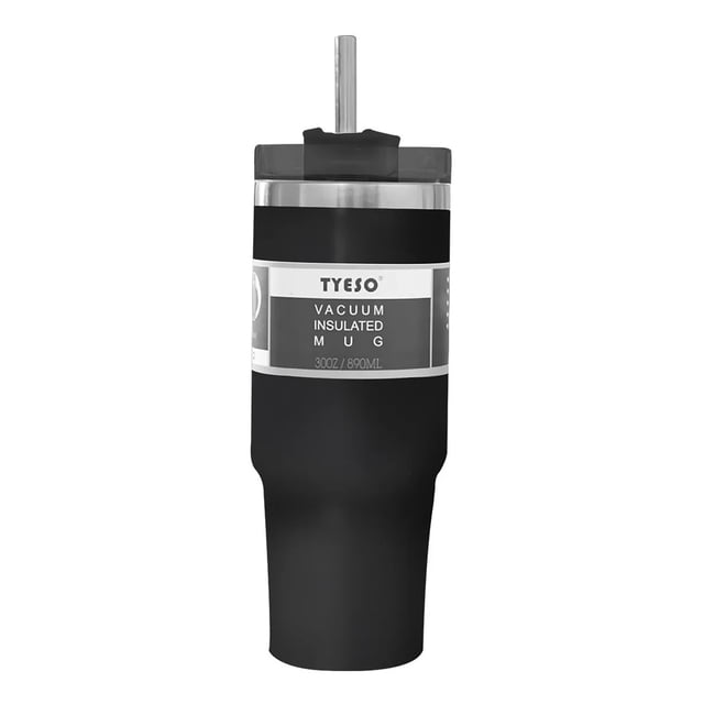 Termo de Acero Inoxidable 890ML Tyeso Negro