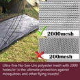 thumbnail image 2 of Camping Mosquito Net Bed Compact and Ultra-Light for Travel，Holes Mesh Netting for Camping and Hiking, Without Sleeping Mat, 2 of 5